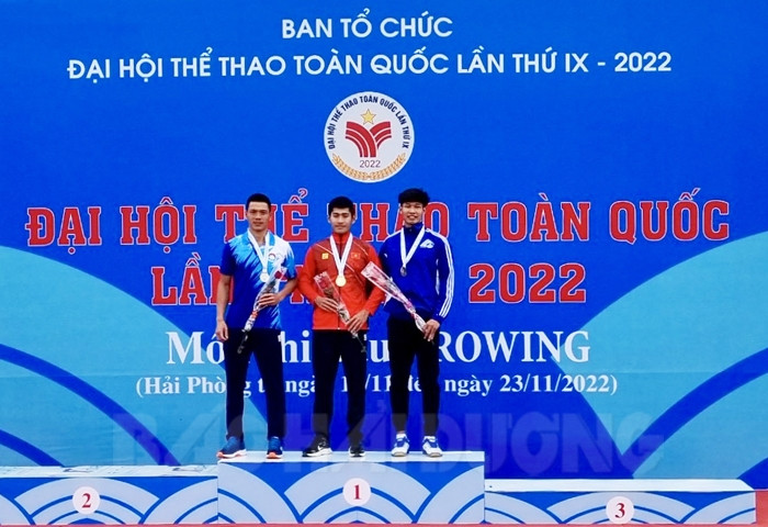 [Video] Rowing "mở hàng" 2 huy chương vàng cho đoàn Hải Dương tại Đại hội Thể thao toàn quốc